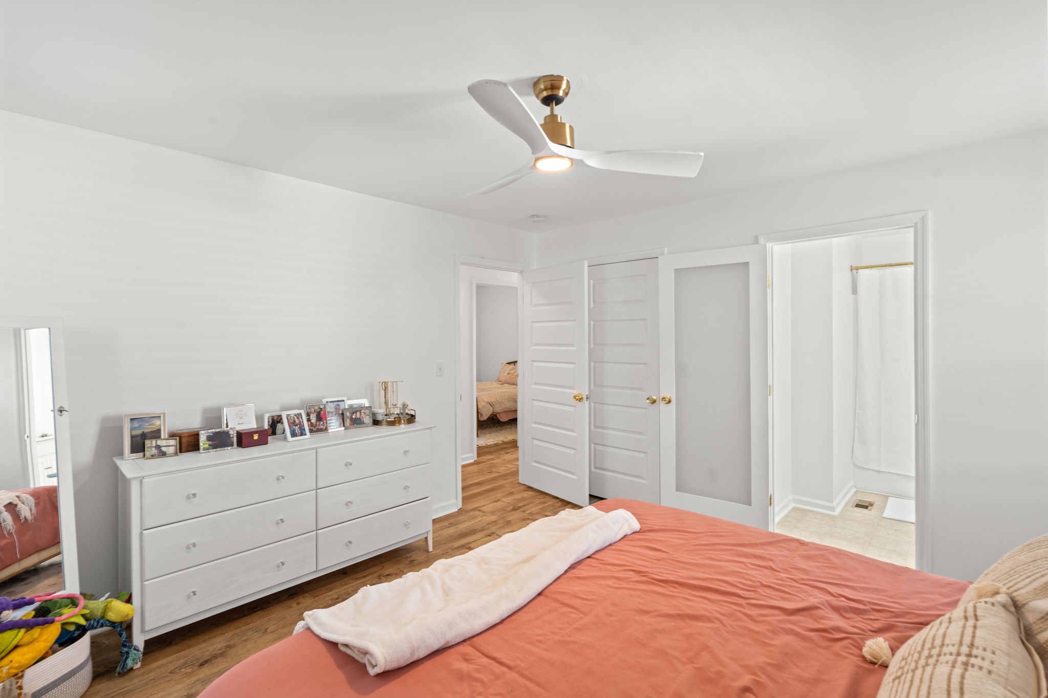 337 Duke Street Nashville, TN 37207 - Photo 7 of 28 a bedroom with a bed and closet