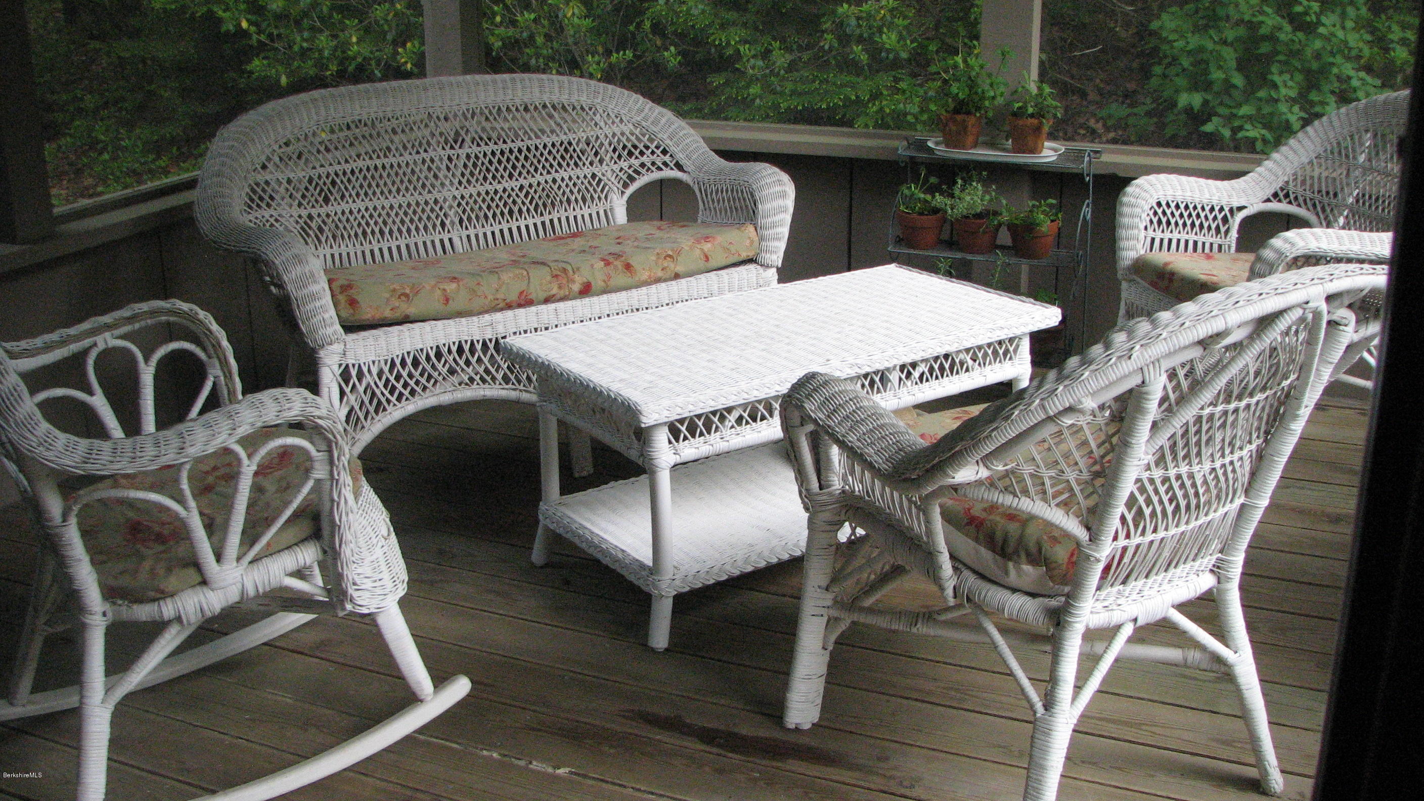 29 West Hubbard Road Sandisfield, MA 01255 - Photo 22 of 34 a view of balcony with table and chairs
