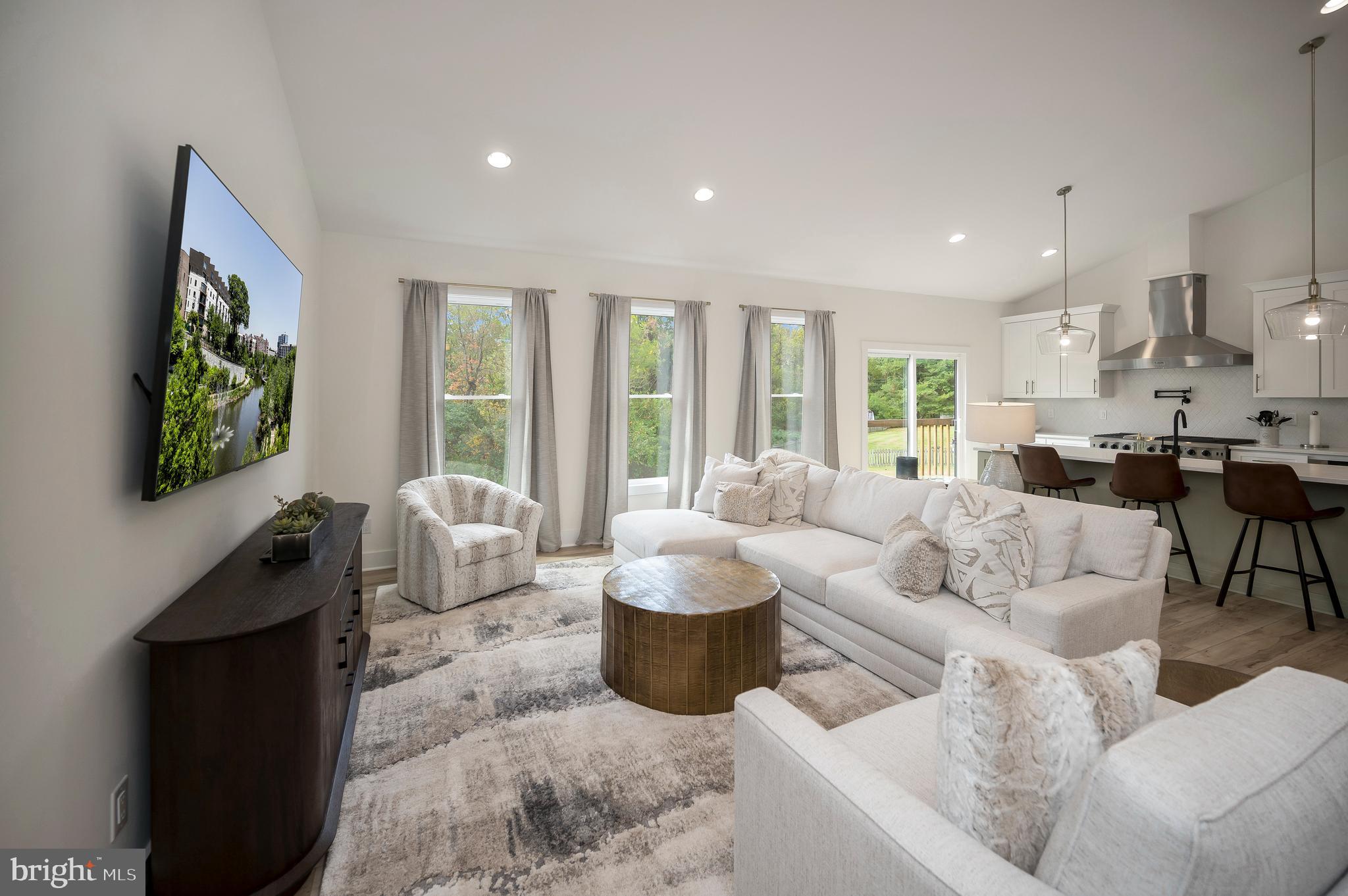 0 Piney Mountain Road Warrenton, VA 20186 - Photo 5 of 33 a living room with furniture and a flat screen tv