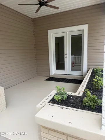 a view of a entryway door of the house