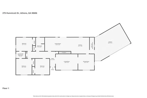 $375,000 | 275 Hunnicutt Drive, Athens, GA 30606