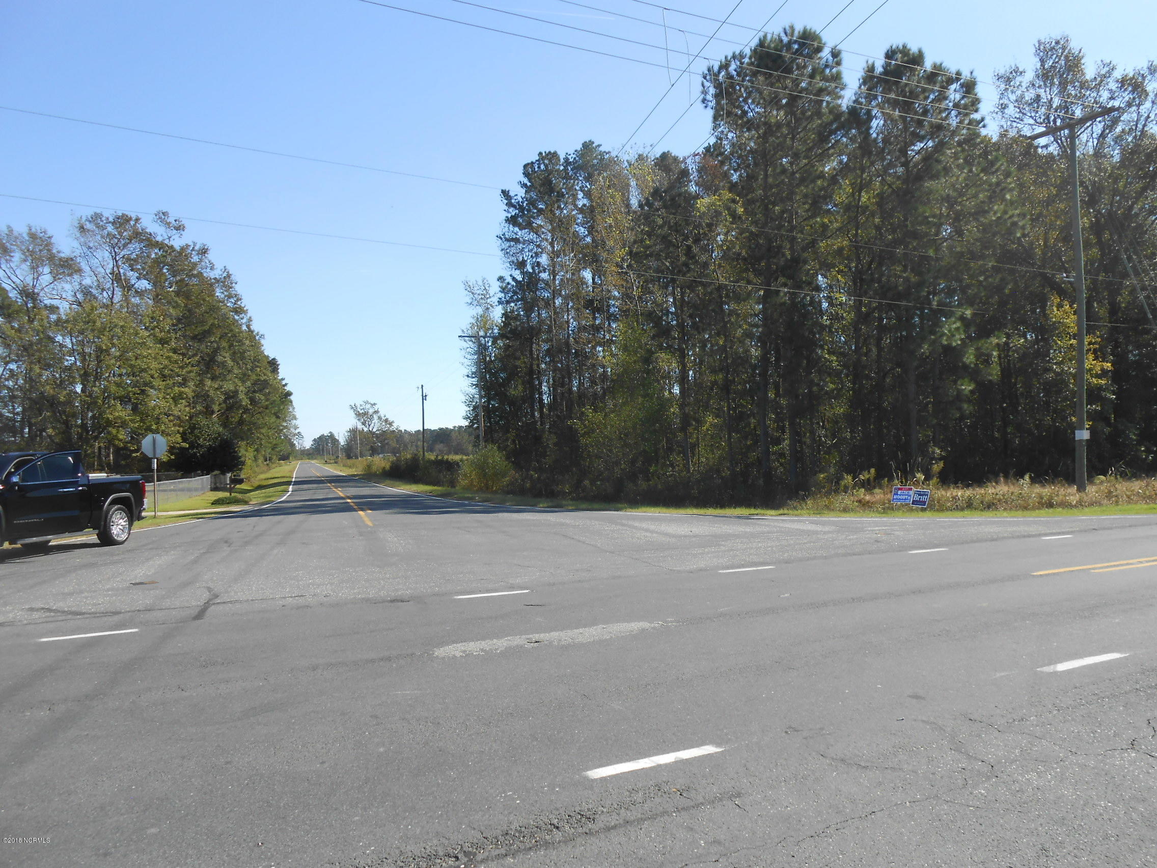 0 Martin Road Lumberton, NC 28358 - Photo 8 of 10 Intersection of Martin Rd and BT Rd looking east
