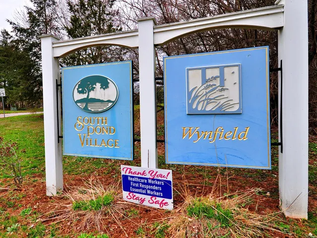 a sign on the side of a building