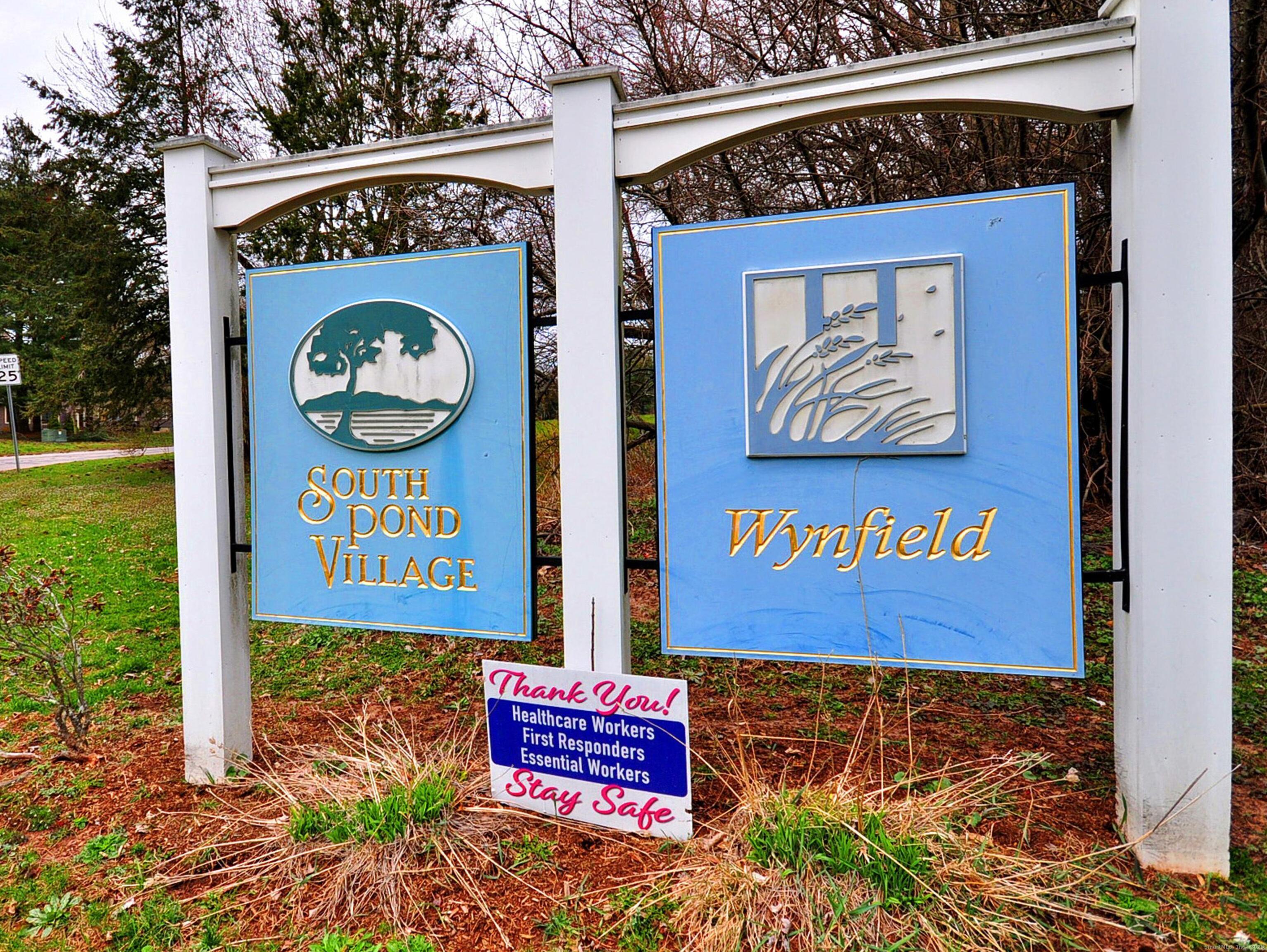 a sign on the side of a building