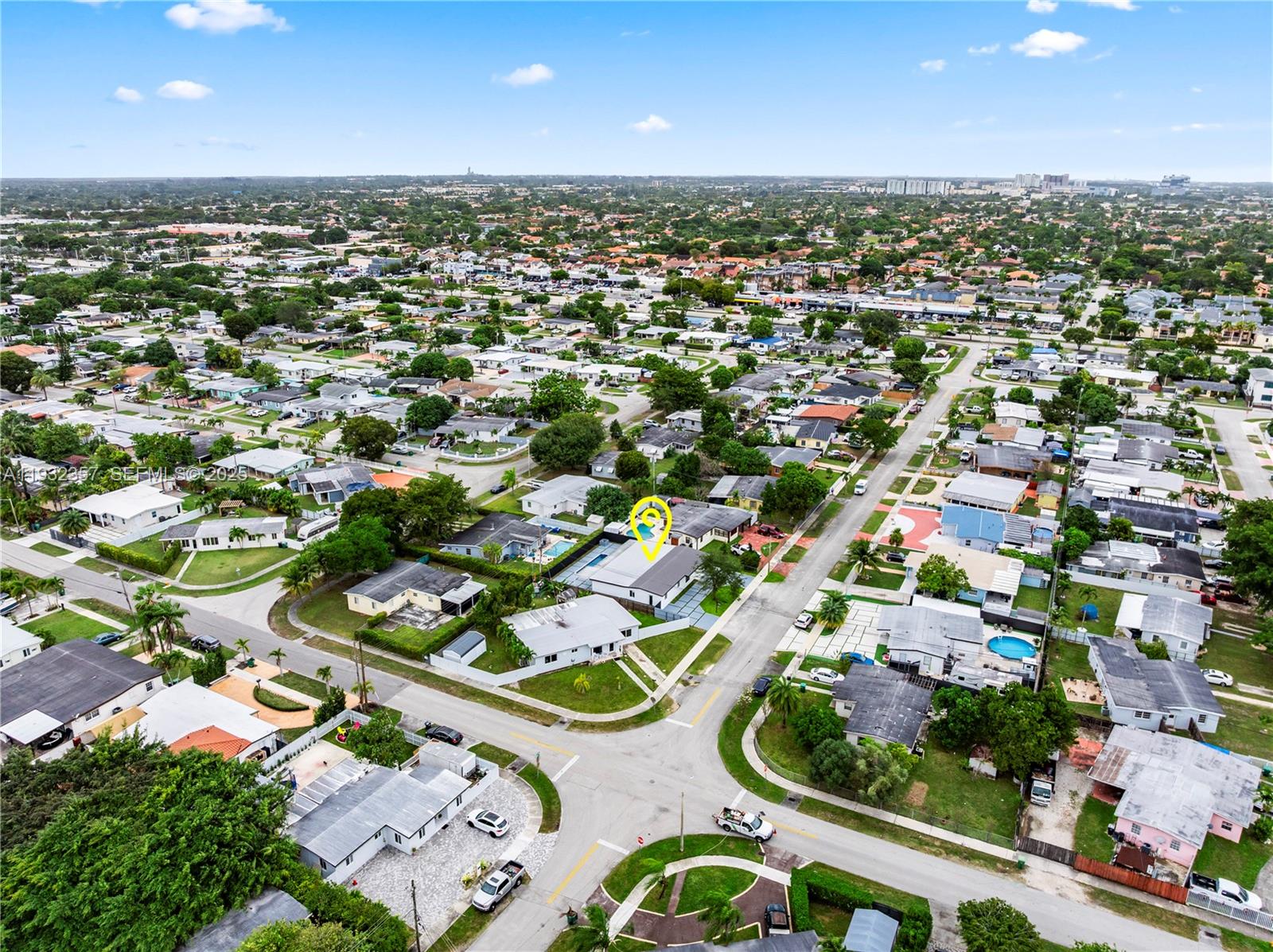 4140 Southwest 108th Avenue Miami, FL 33165 - Photo 50 of 51 an aerial view of residential houses with outdoor space