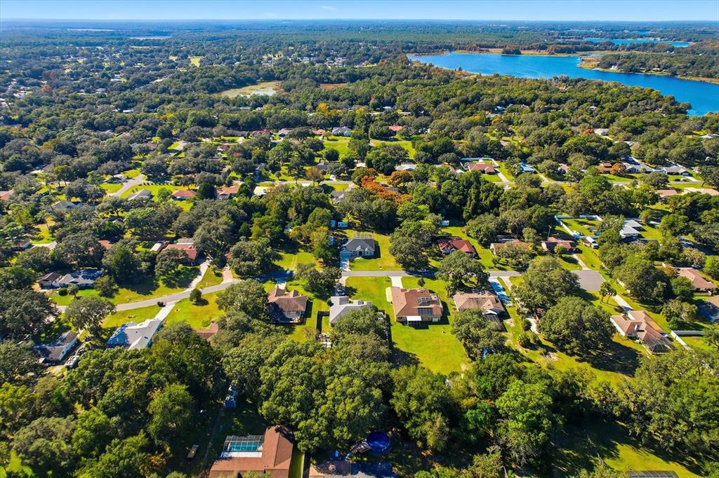 3030 South Bay Berry Point Inverness, FL 34450 - Photo 43 of 45 an aerial view of residential houses with outdoor space and trees