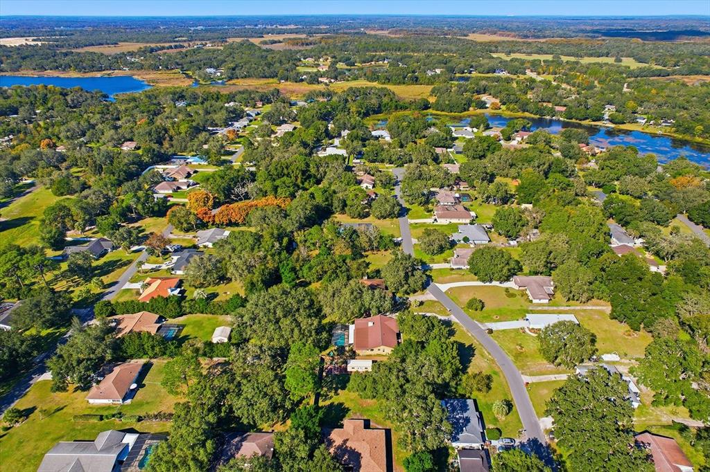 3030 South Bay Berry Point Inverness, FL 34450 - Photo 44 of 45 an aerial view of residential houses with outdoor space