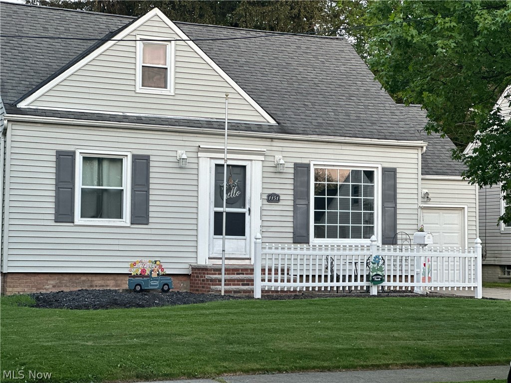 1151 Churchill Road Lyndhurst, OH 44124 - Photo 1 of 30 Cape cod-style house featuring a front lawn