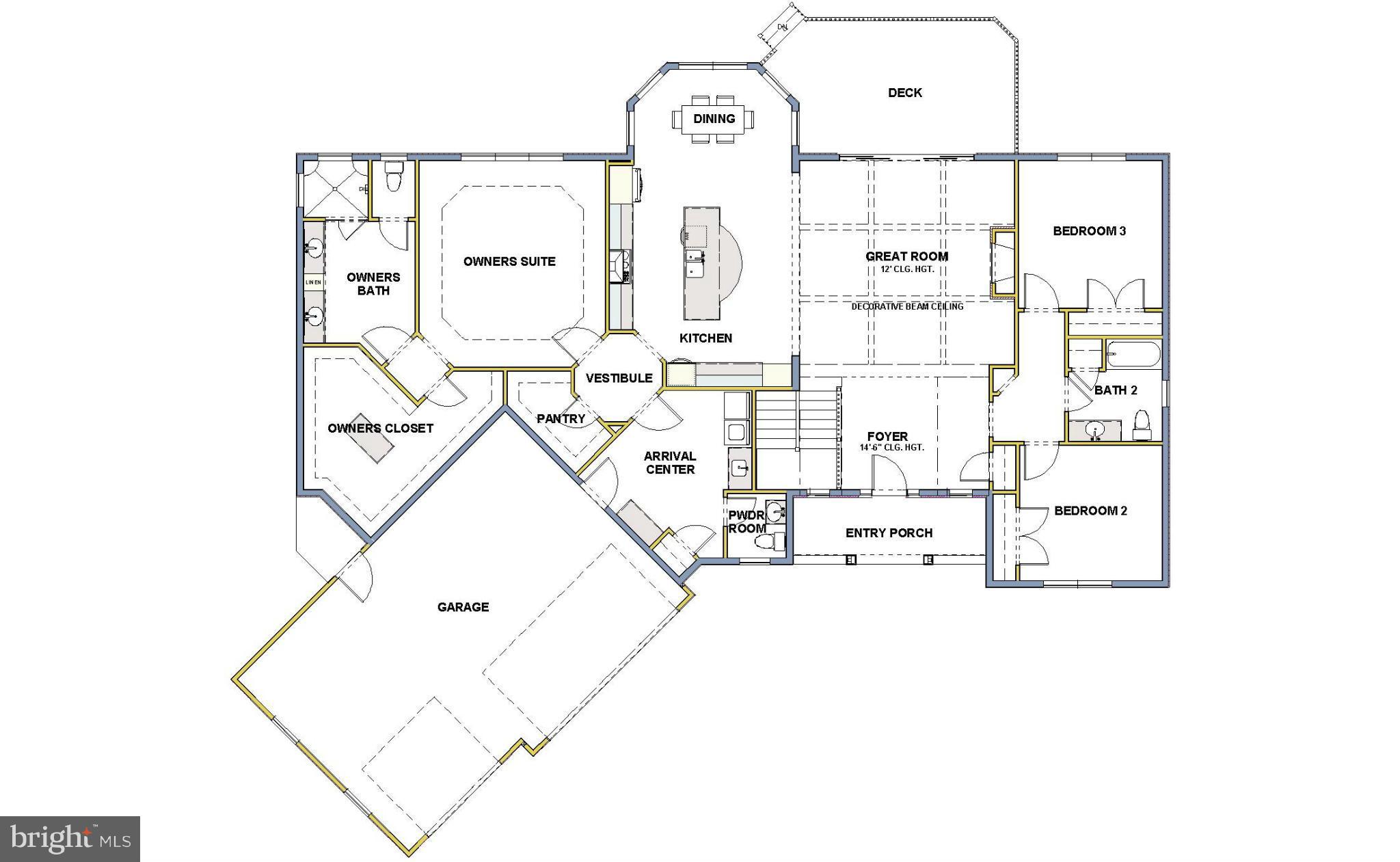 3930 Brethren Church Road Myersville, MD 21773 - Photo 20 of 21 Main Level Floorplan
