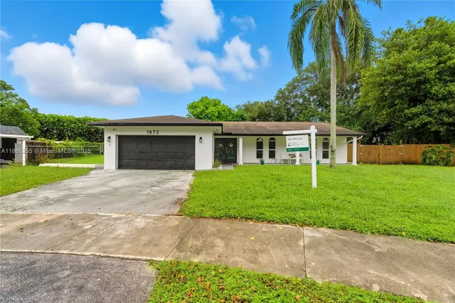 $699,000 | 1672 Northwest 192nd Terrace, Miami Gardens, FL 33169