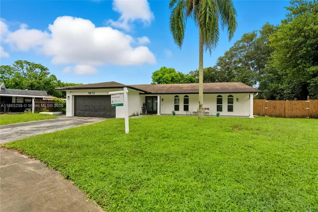 $699,000 | 1672 Northwest 192nd Terrace, Miami Gardens, FL 33169