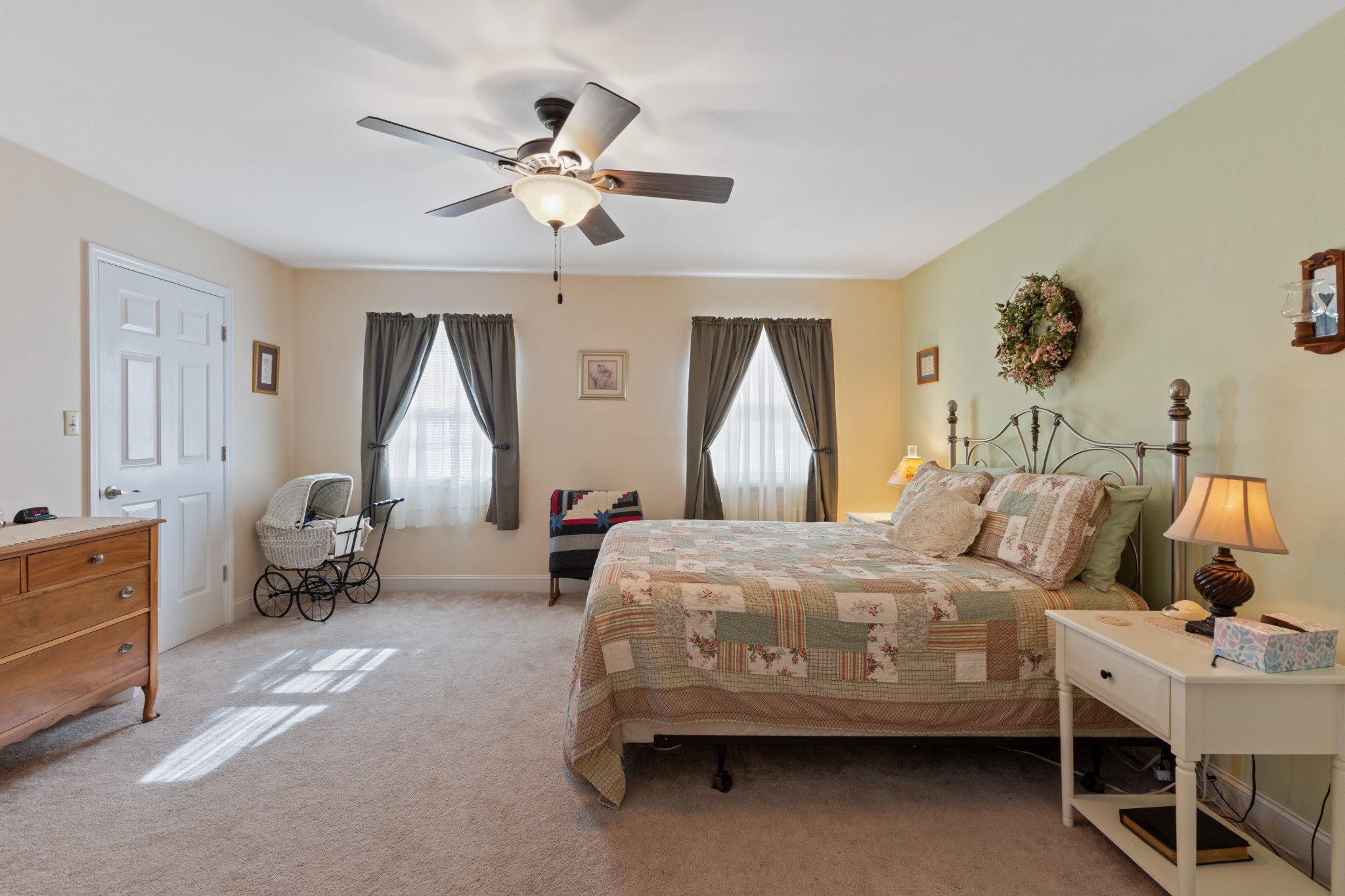 2760 Cave Springs Road Springfield, TN 37172 - Photo 16 of 74 a bedroom with a bed and wooden floor
