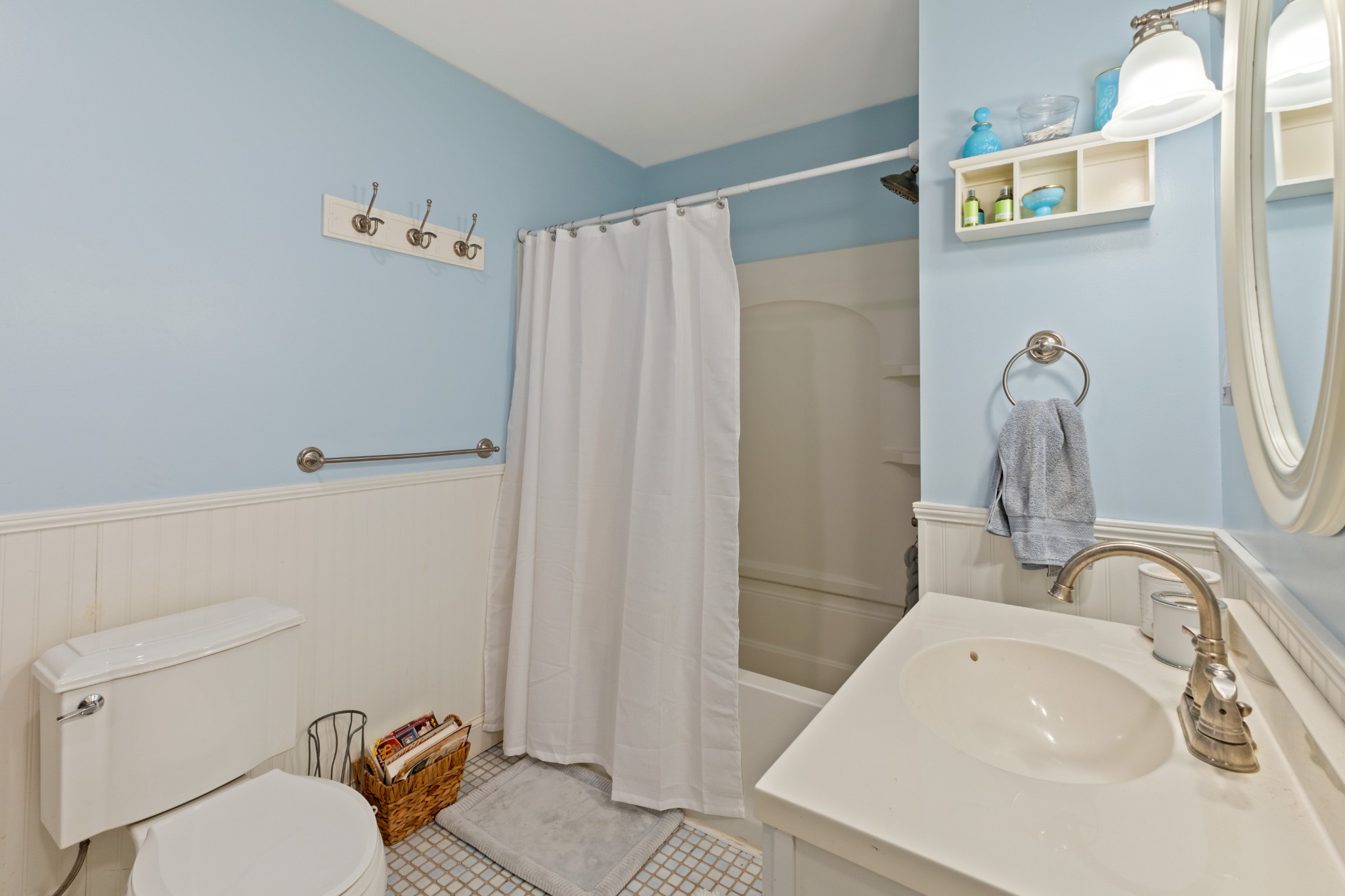 2760 Cave Springs Road Springfield, TN 37172 - Photo 18 of 74 a bathroom with a sink a toilet and shower