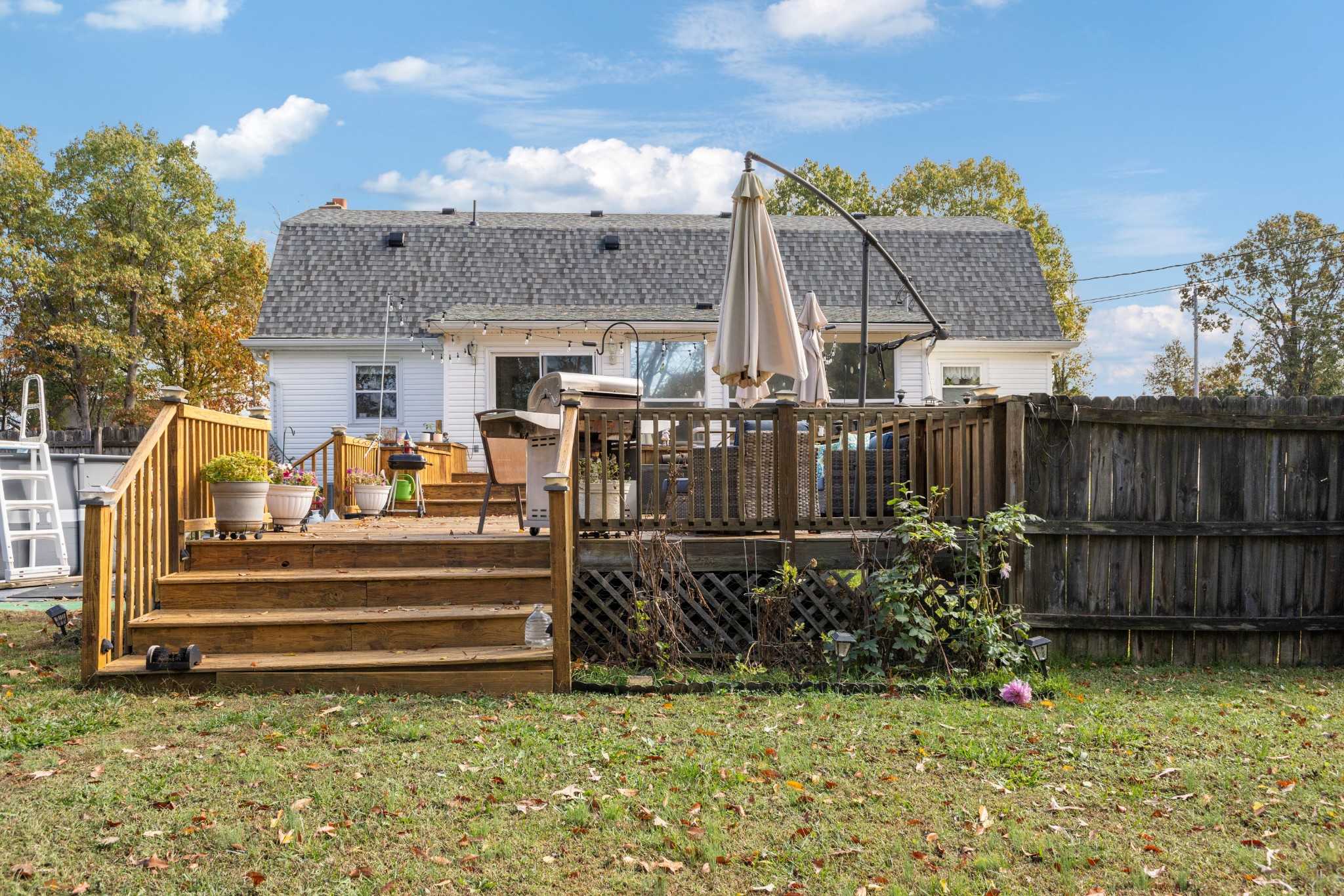 2760 Cave Springs Road Springfield, TN 37172 - Photo 26 of 74 a view of a house with wooden fence