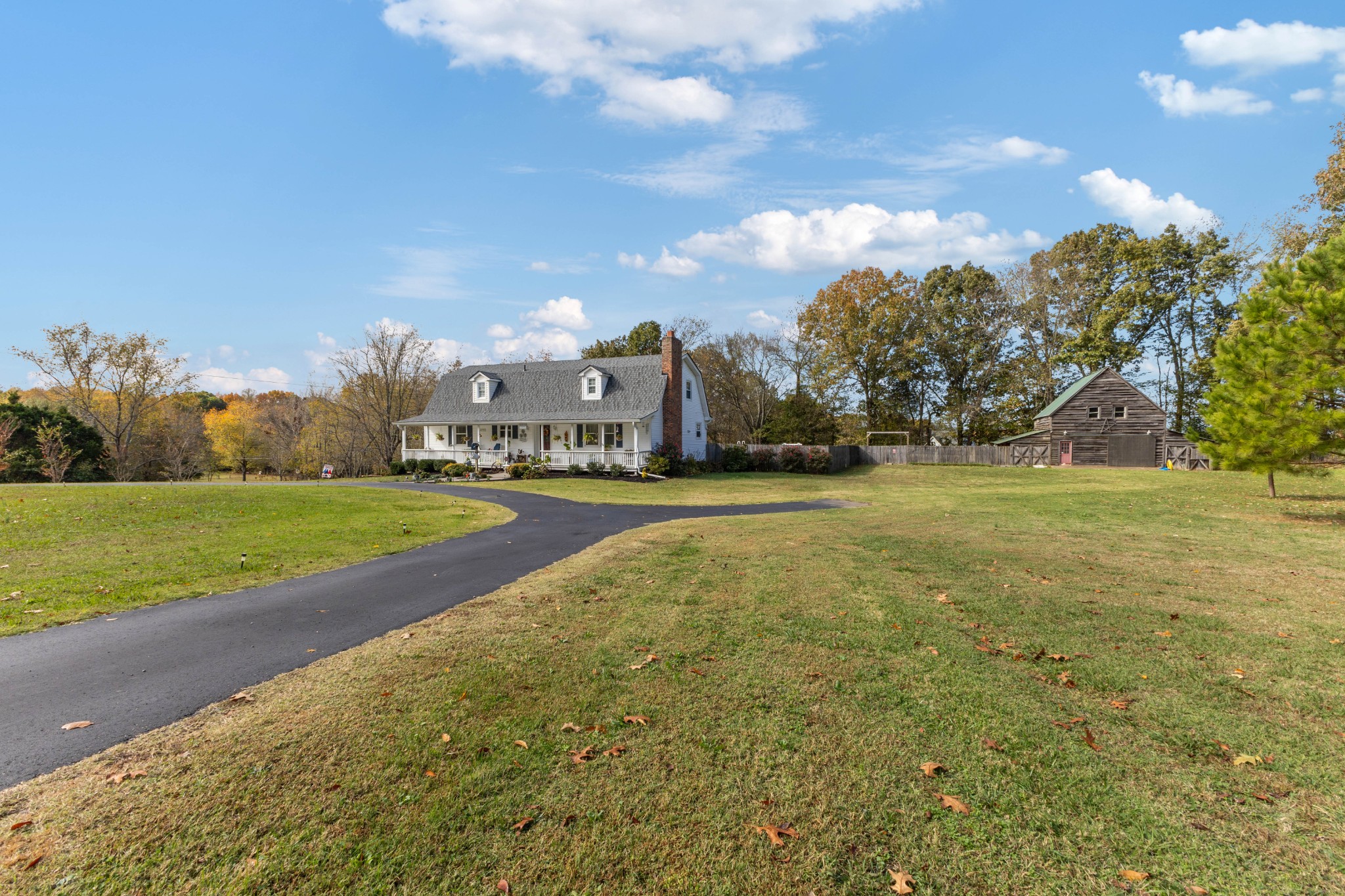 2760 Cave Springs Road Springfield, TN 37172 - Photo 37 of 74 a view of yard with swimming pool and green space