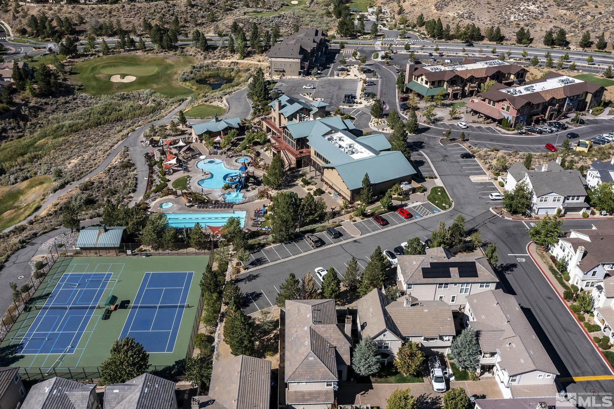 1280 Meridian Ranch Drive Reno, NV 89523 - Photo 32 of 41 an aerial view of residential houses with outdoor space