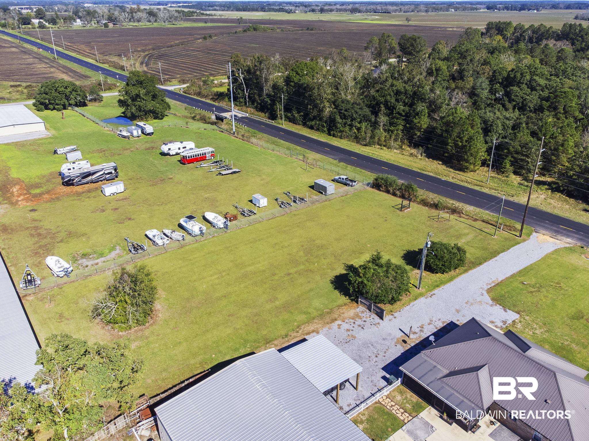 0 South Greeno Road Fairhope, AL 36532 - Photo 8 of 8 Aerial view featuring a rural view