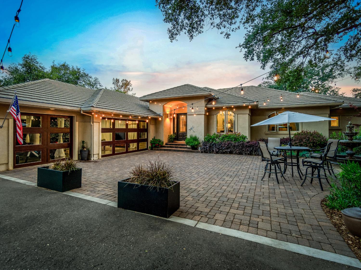 5080 Gold Hill Road Placerville, CA 95667 - Photo 2 of 63 Stunning single-story custom home with front entry plaza.