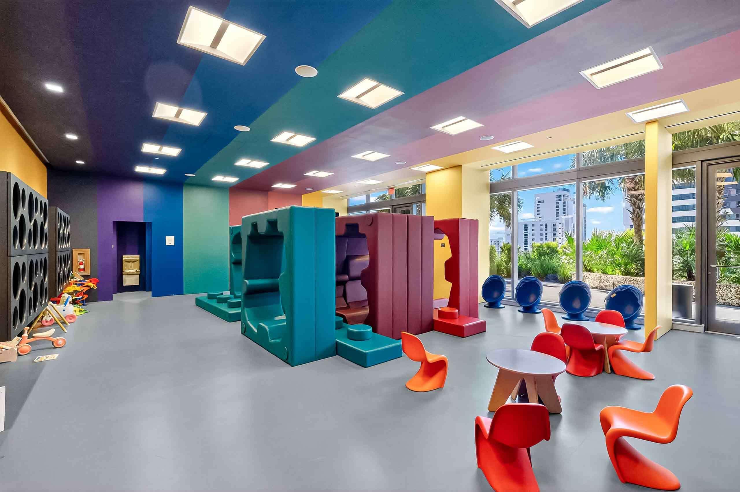 88 Southwest 7th Street, Unit 3003 Miami, FL 33130 - Photo 34 of 49 a view of a room with gym equipment