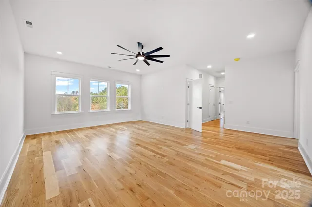 wooden floor in an empty room