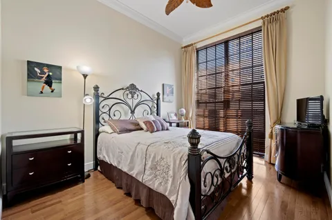 a view of a black and black gate