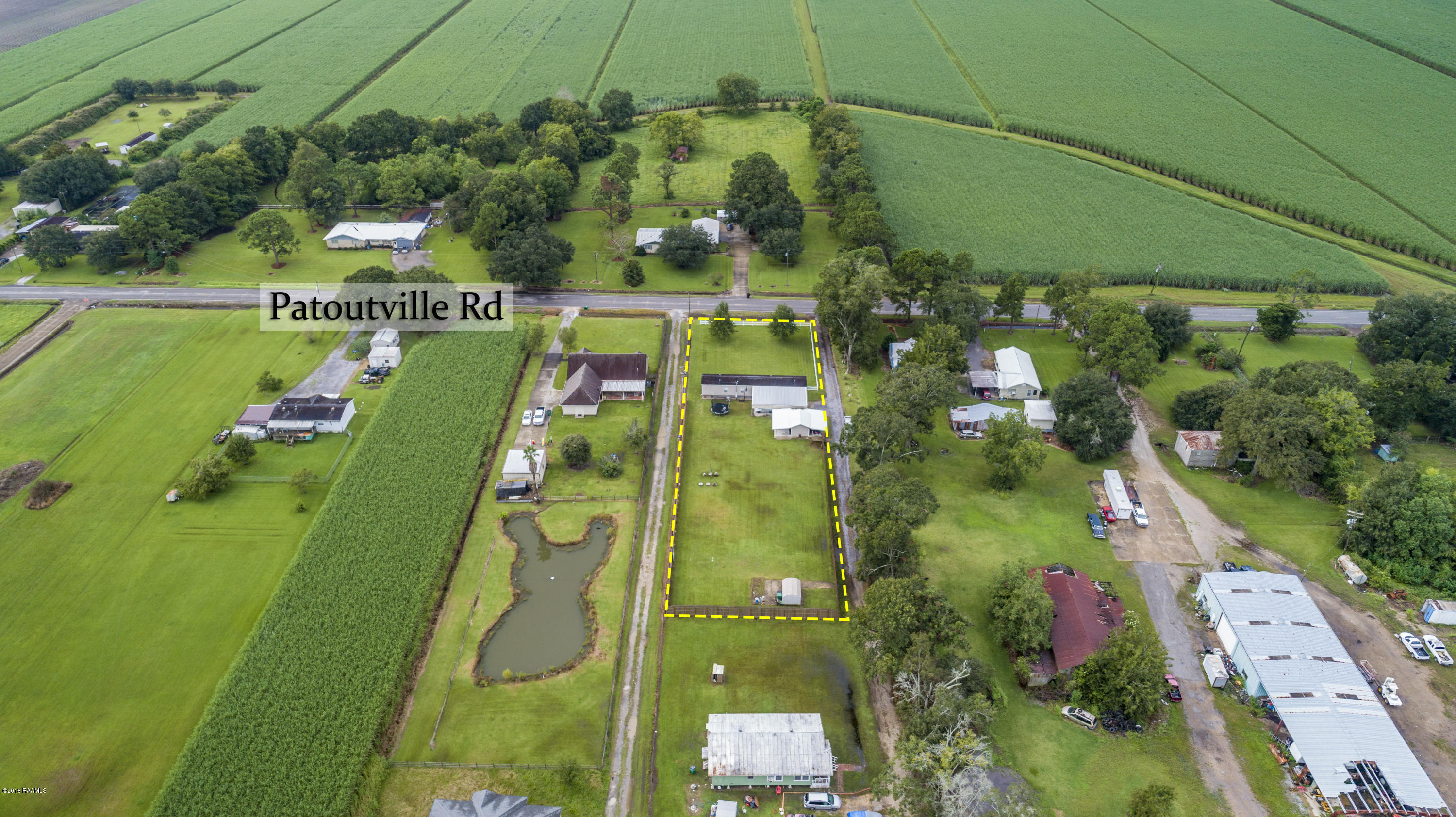 3418 Patoutville Road Jeanerette, LA 70544 - Photo 38 of 39 Back View 2