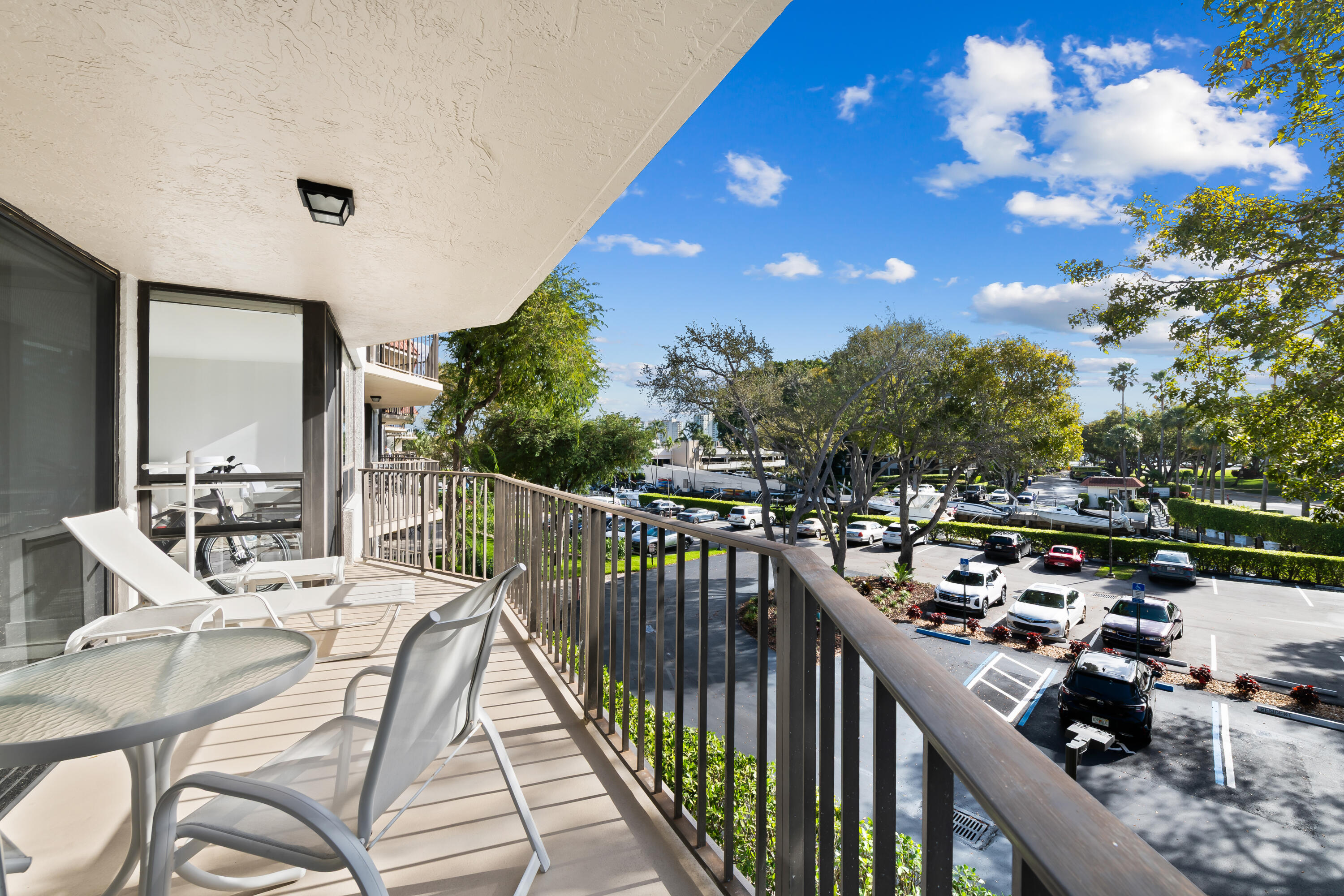 799 Jeffery Street, Unit 303 Boca Raton, FL 33487 - Photo 27 of 42 a view of a balcony with furniture