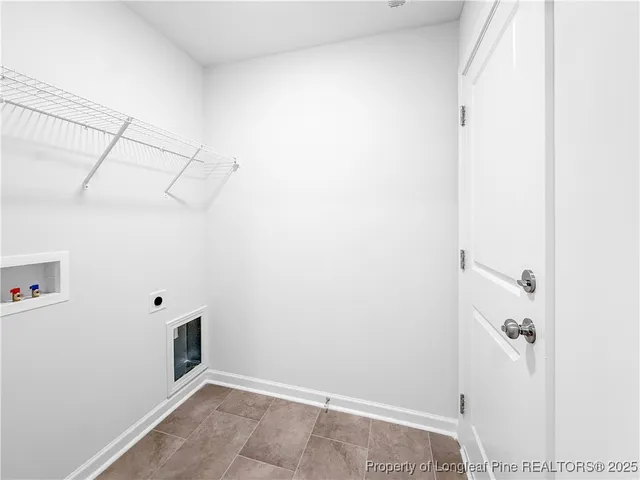 a view of hallway with fan