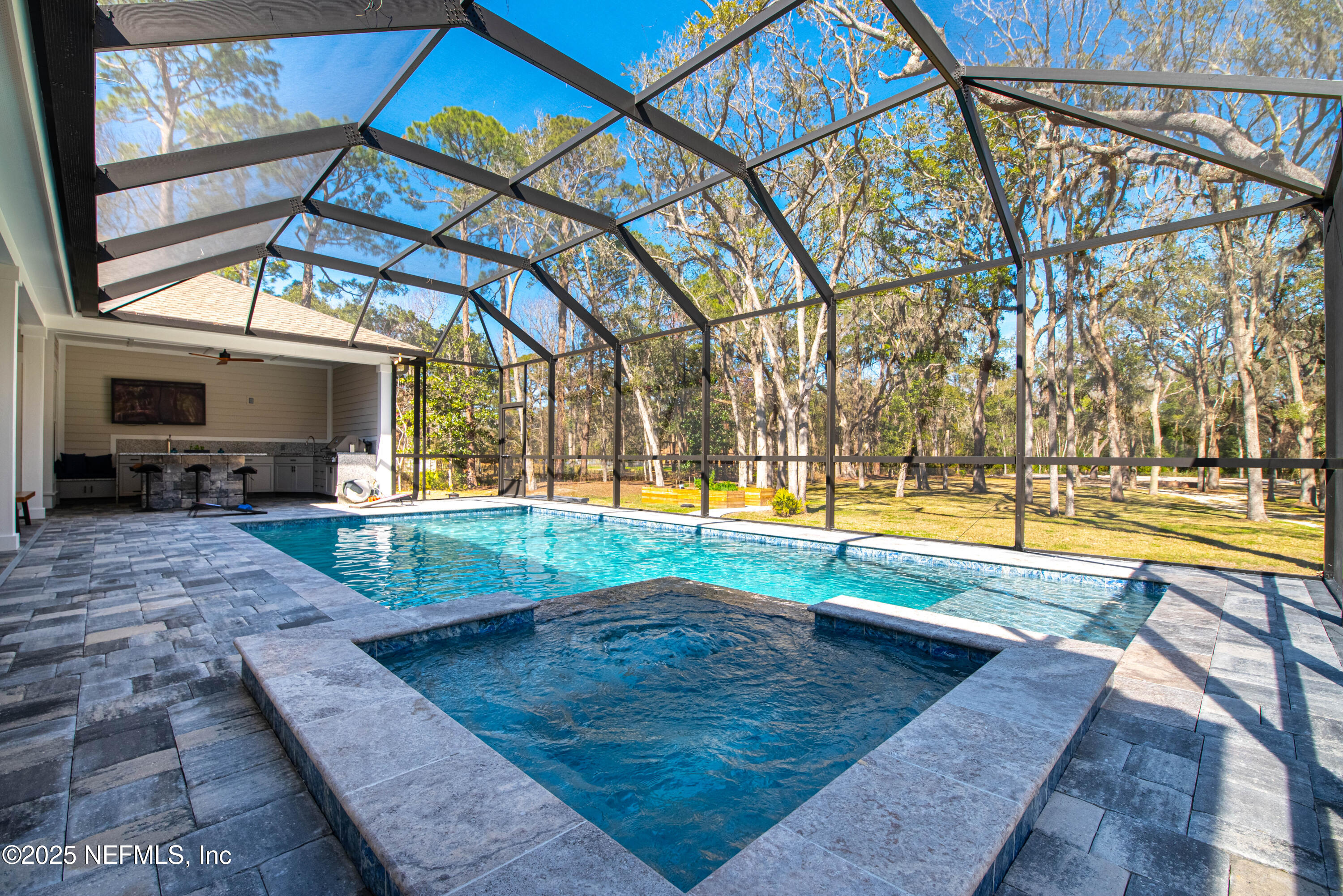 95494 Arbor Lane Fernandina Beach, FL 32034 - Photo 33 of 45 a view of yard with swimming pool
