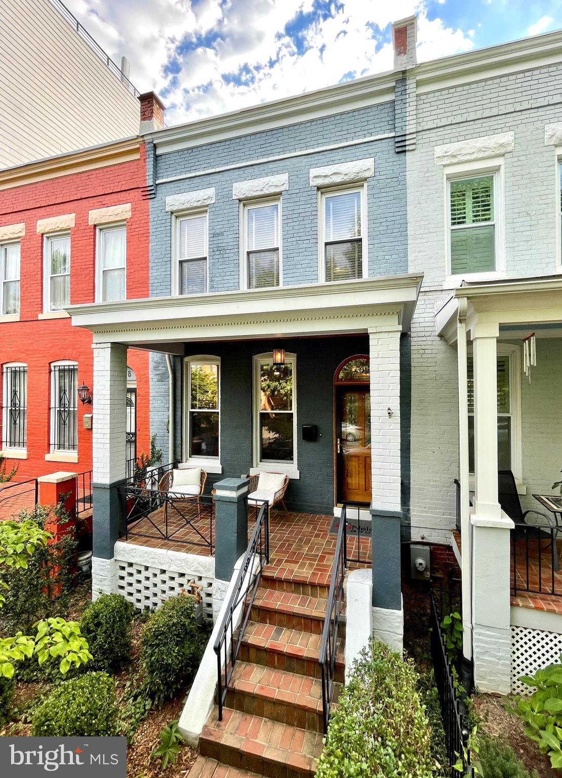 260 15th Street Southeast Washington, DC 20003 - Photo 2 of 41 Step up the brick walk and enjoy your front porch.