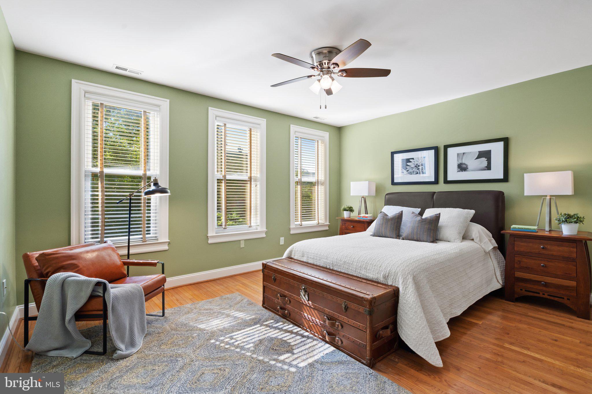 260 15th Street Southeast Washington, DC 20003 - Photo 25 of 41 Front bedroom overlooking streetscape