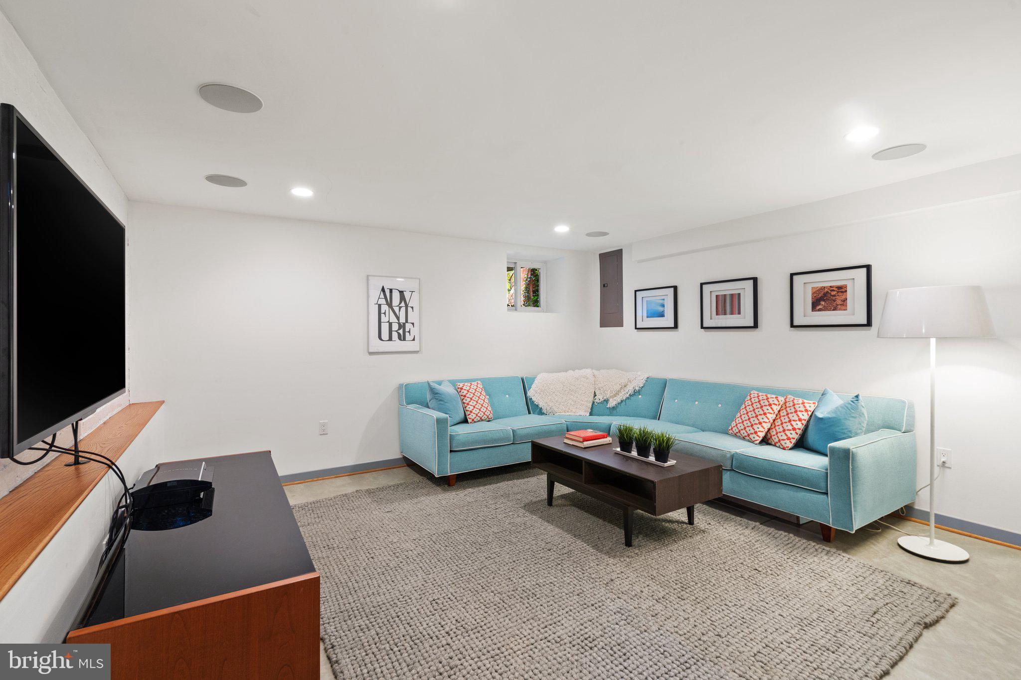 260 15th Street Southeast Washington, DC 20003 - Photo 29 of 41 Surround sound media room