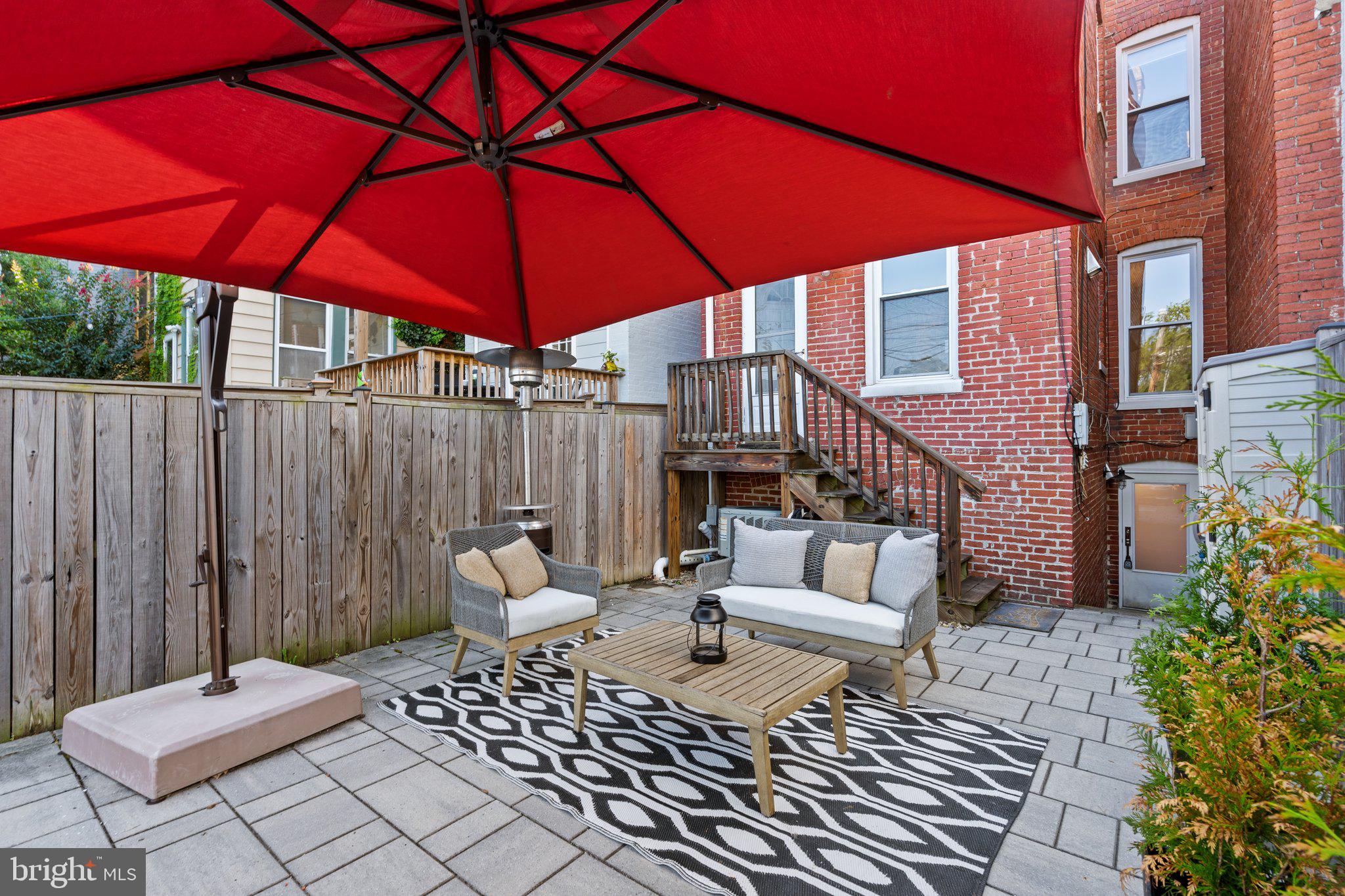 260 15th Street Southeast Washington, DC 20003 - Photo 37 of 41 Enjoy private patio