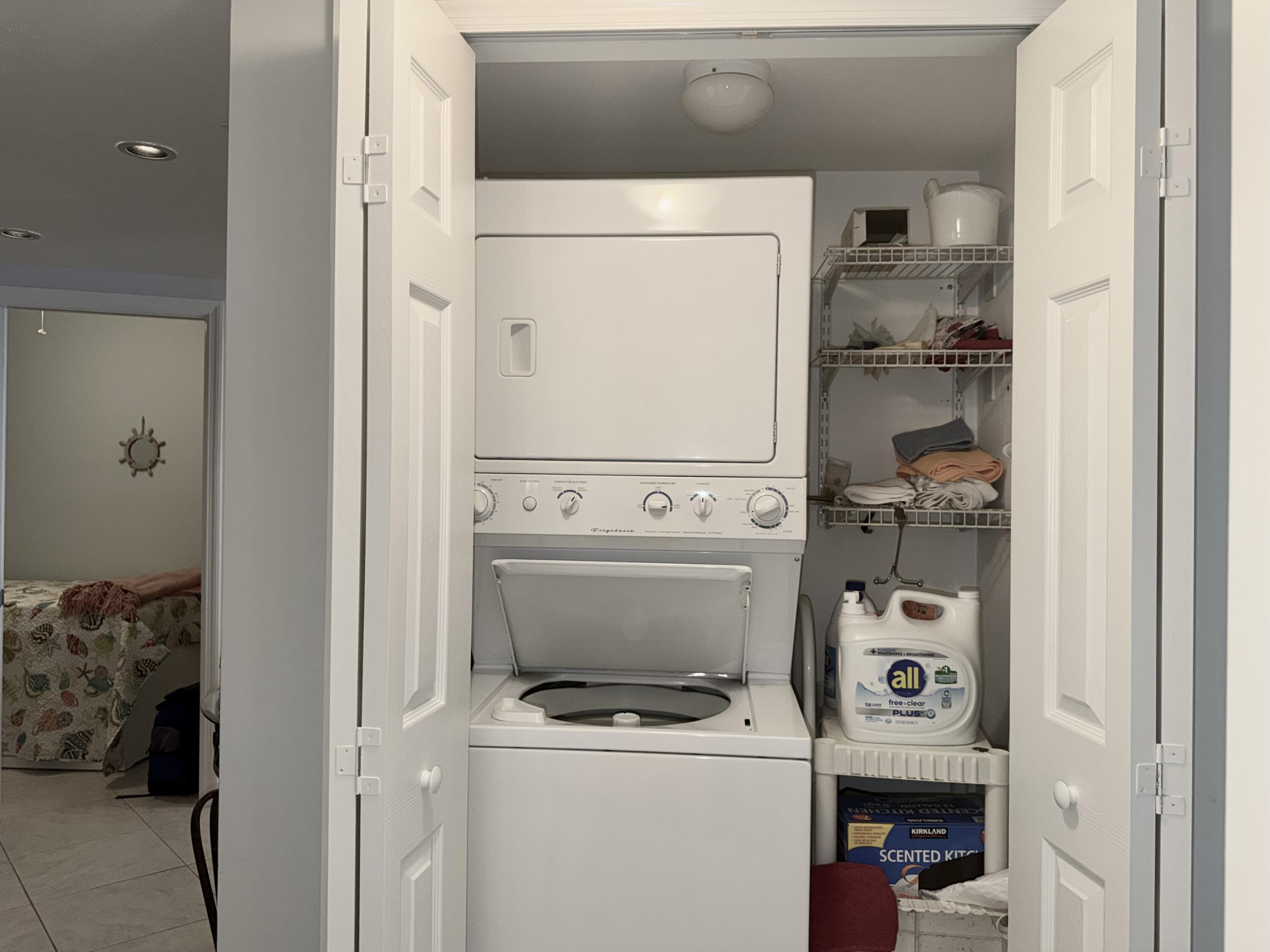 4100 North Hwy A1A, Unit 342 Hutchinson Island, FL 34949 - Photo 31 of 43 Washer & Dryer Inside