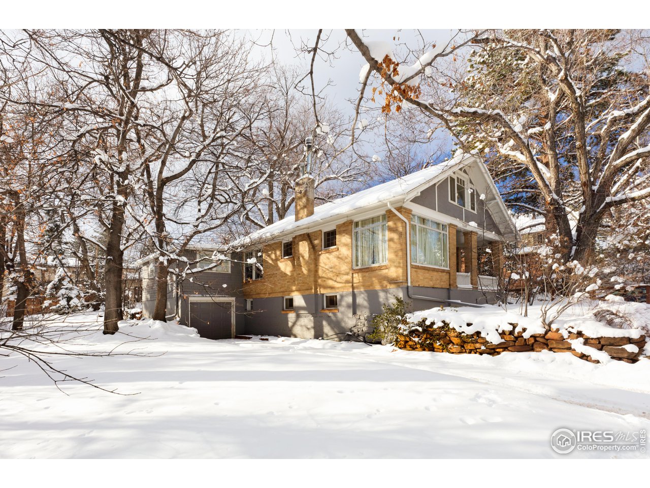 1520 Baseline Road Boulder, CO 80302 - Photo 8 of 29 a view of a house with a snow in the yard