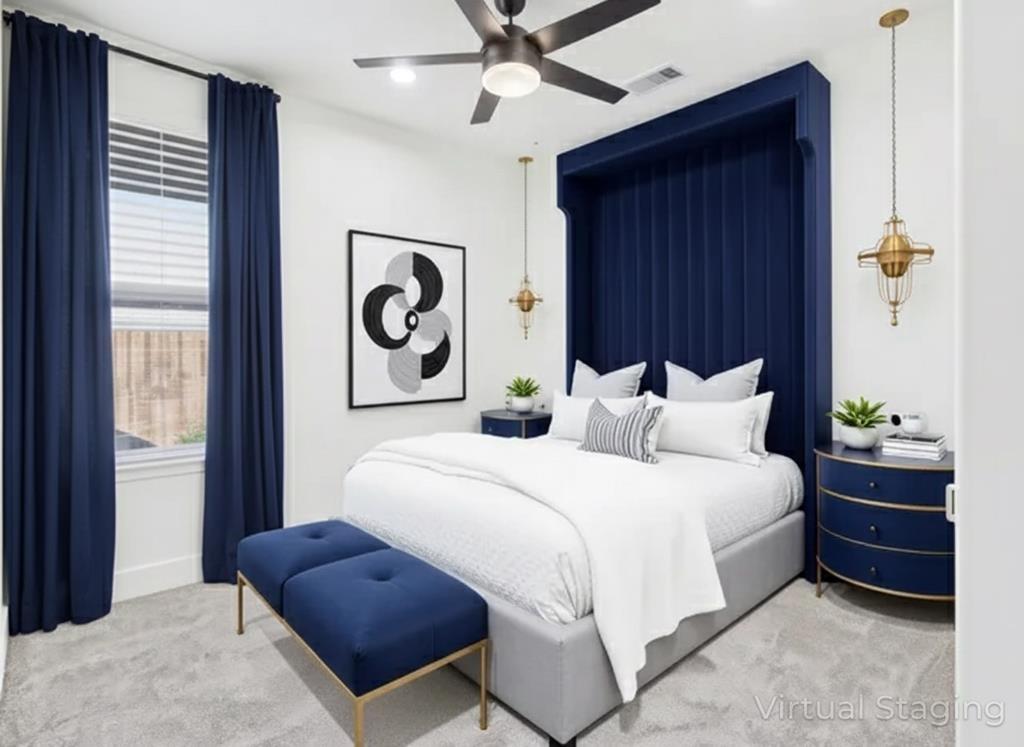 511 Richardson Street Athens, TX 75751 - Photo 29 of 40 a bedroom with bed and wooden floor