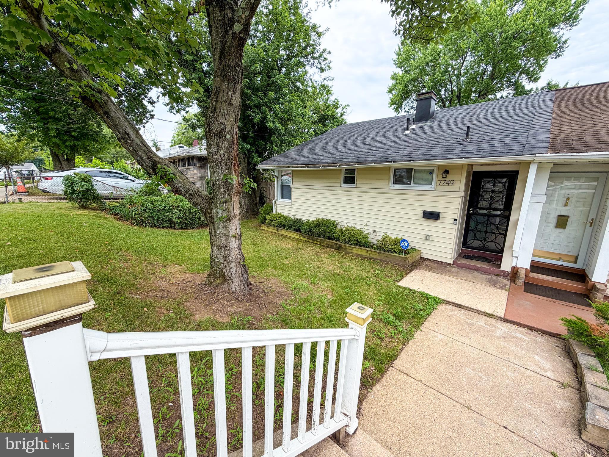 7749 Normandy Road Landover, MD 20785 - Photo 3 of 21 Shaded front yard