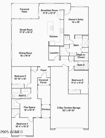 $2,800 | 14958 West Smoketree Drive, Surprise, AZ 85387