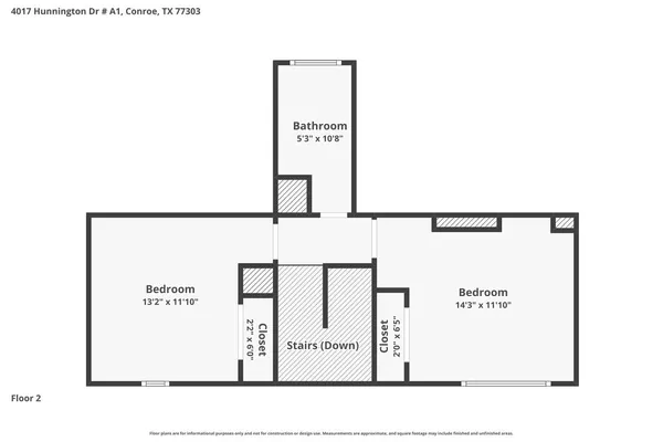 $1,800 | 4017 Hunnington Drive, Unit A1, Conroe, TX 77303