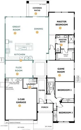 $2,900 | 3276 East Orleans Drive, Gilbert, AZ 85298
