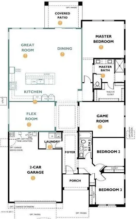 $2,900 | 3276 East Orleans Drive, Gilbert, AZ 85298