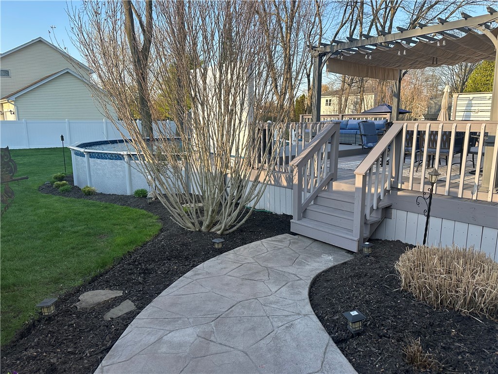 120 Donna Road Gates, NY 14606 - Photo 33 of 47 Sidewalk to deck