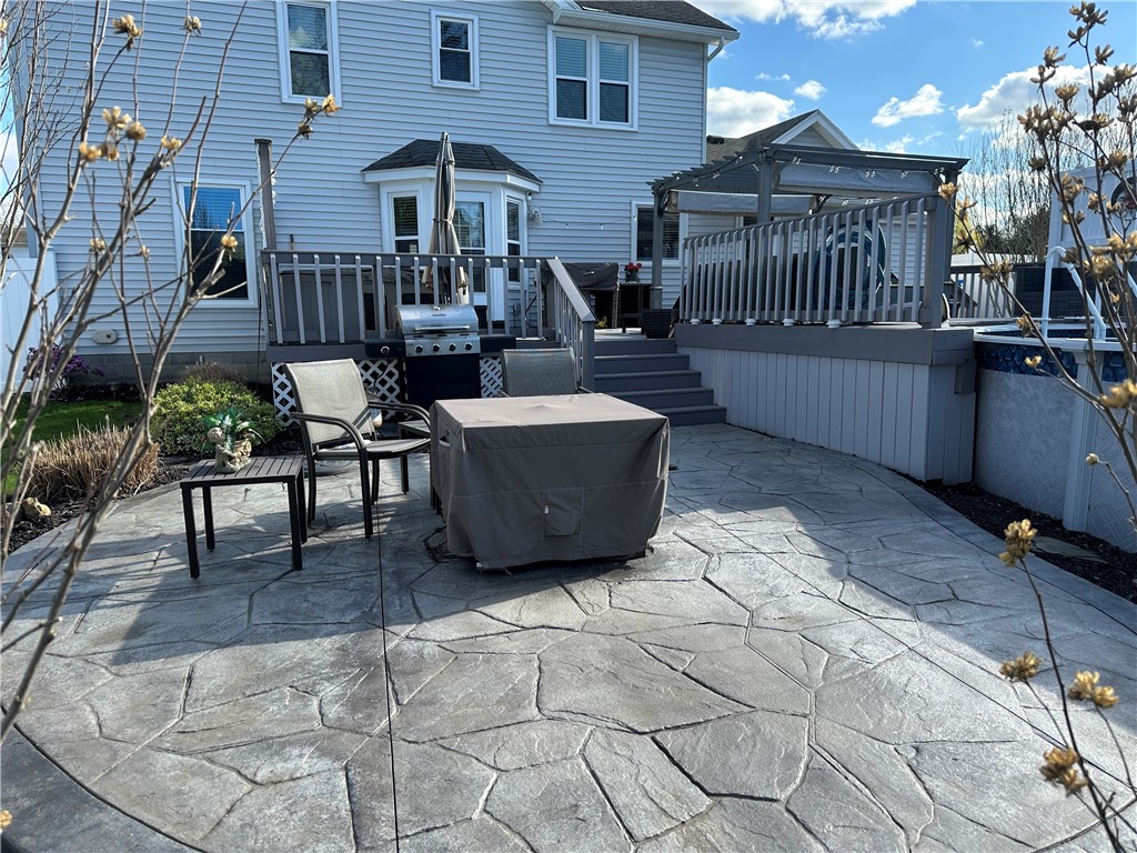 120 Donna Road Gates, NY 14606 - Photo 36 of 47 Patio to deck