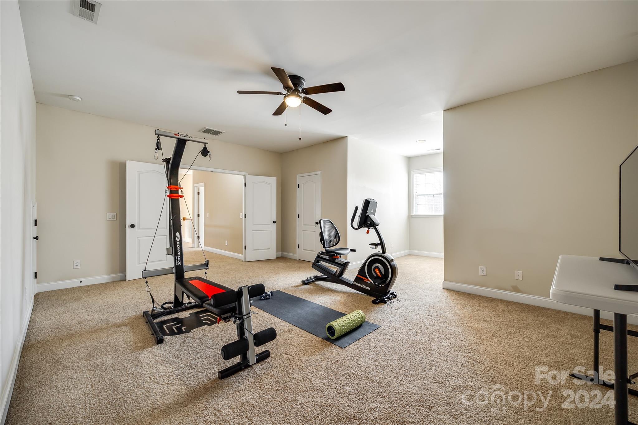 674 Quicksilver Trail Fort Mill, SC 29708 - Photo 22 of 45 a view of a room with gym equipment