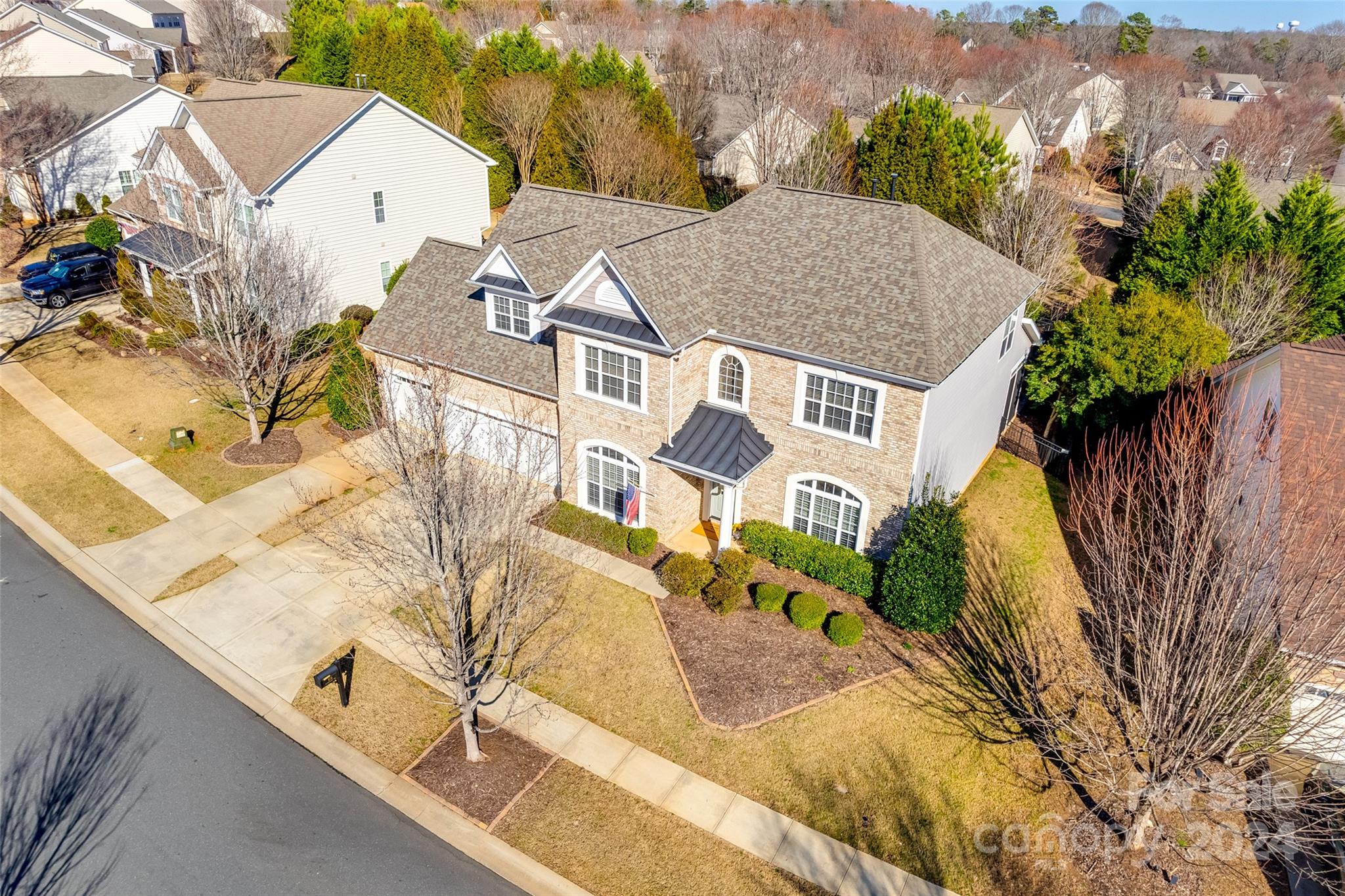 674 Quicksilver Trail Fort Mill, SC 29708 - Photo 33 of 45 a view of multiple house with large trees