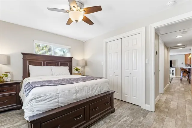 a spacious bathroom with a bathtub and a shower