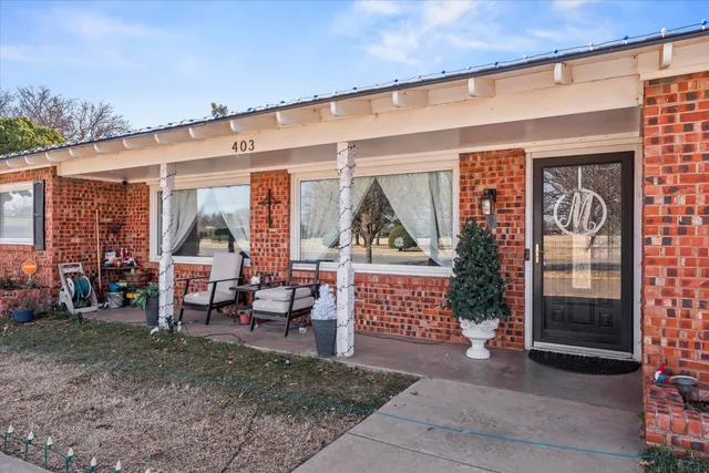 a garden view with sitting space