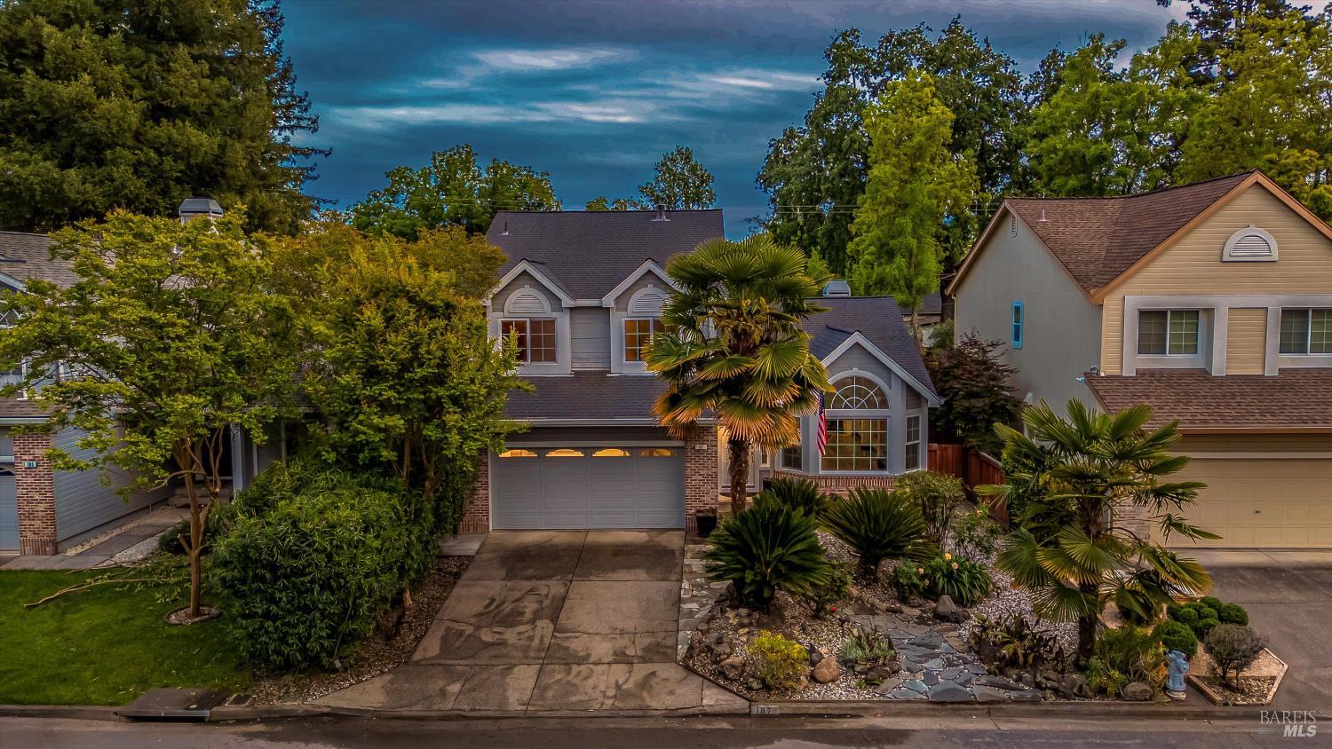 187 Wikiup Meadows Drive Santa Rosa, CA 95403 - Photo 66 of 66 a front view of a house with a yard