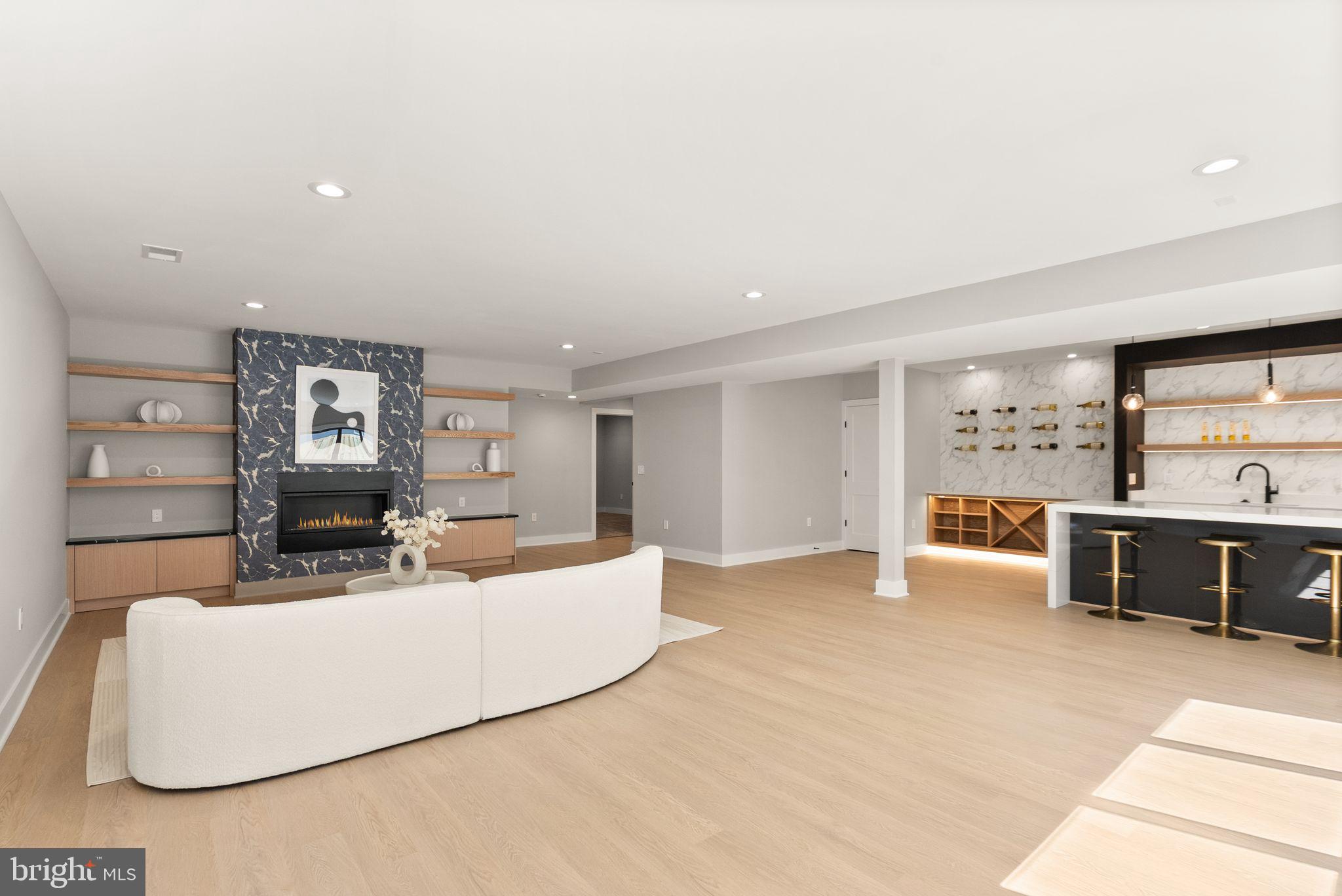 6329 Halsey Road McLean, VA 22101 - Photo 75 of 94 Spacious modern living area with elegance.