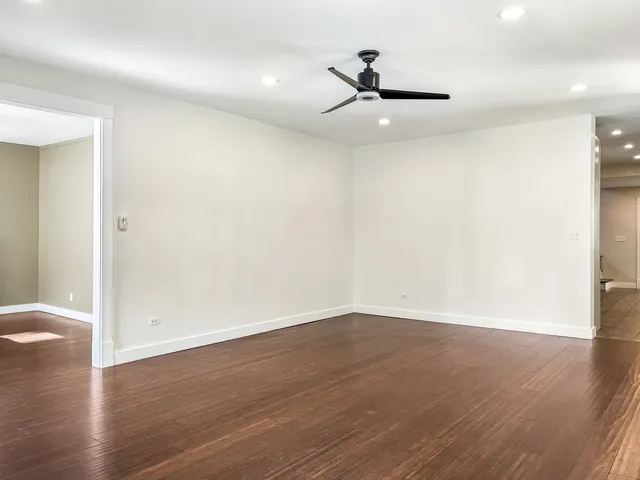 wooden floor in an empty room